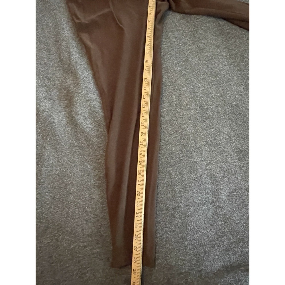 J. Jill Womens Brown Stretch Ankle Zip Leggings Pants Size Large Tall - Picture 5 of 8